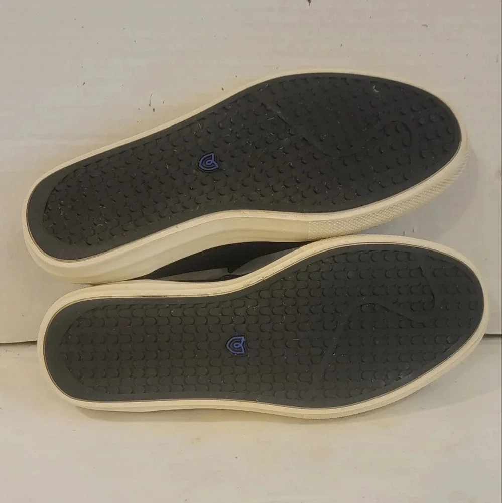 ROTHY'S - THE CITY SNEAKER BLACK SLIP ON SNEAKERS (sz 8)